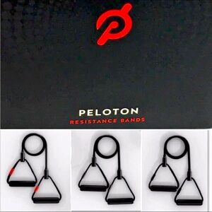 Peloton NWT set of 3 Resistance Bands and pouches